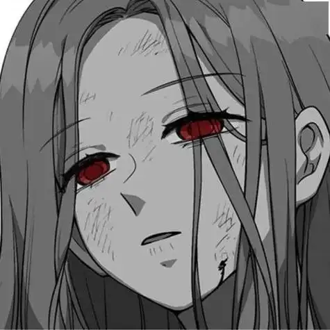 动漫头像暗黑系黑白丧丧头像喜欢这个调调