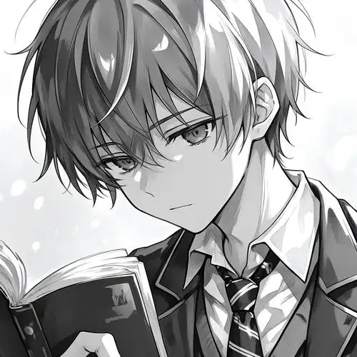 动漫高冷男生头像