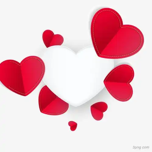 卡通心形矢量图下载png素材透明免抠图片-卡通手绘