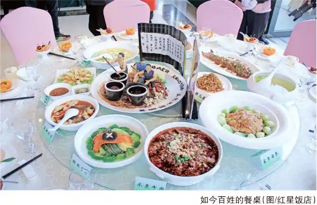 郫都百姓餐桌变迁见证改革开放40年历程