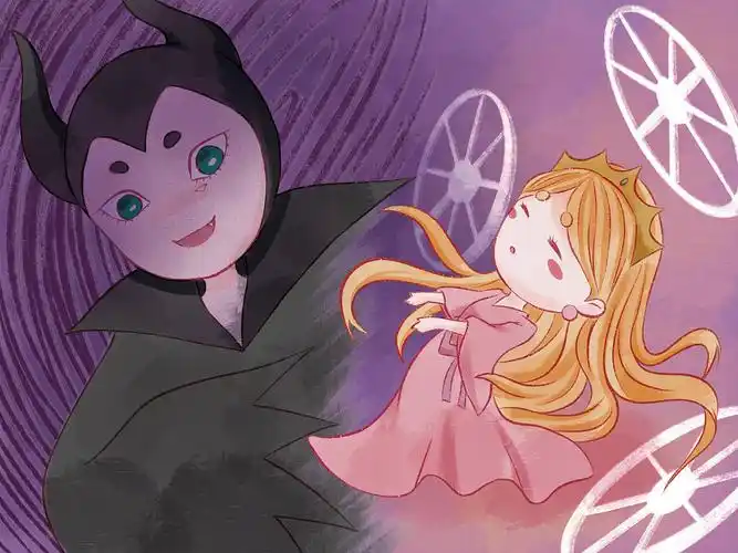 睡美人 绘本|插画|绘本|泫冰喵喵 - 原创作品 - 站酷 (zcool)