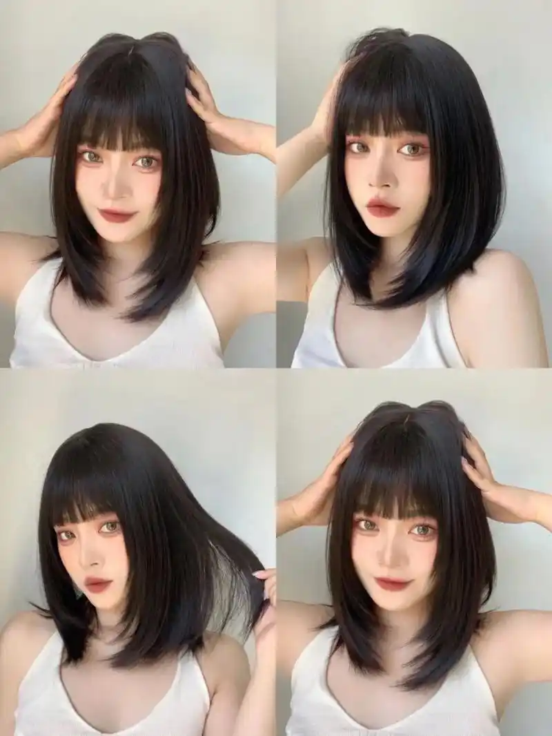 超好看的锁骨发高层次|||————简约耐看锁骨发, - 抖音