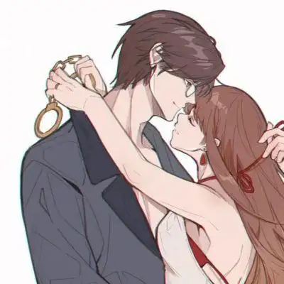 御姐风情侣头像