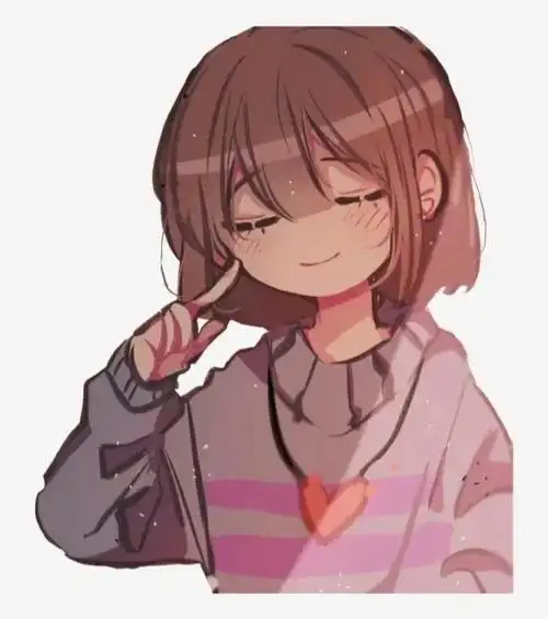 传说之下  #头像  #frisk #chara