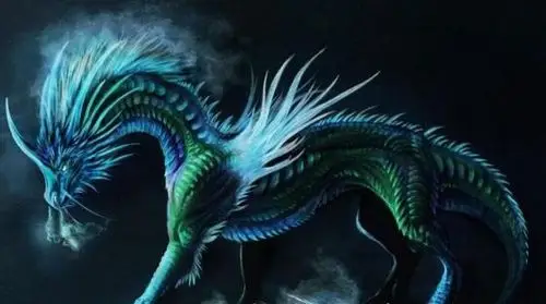 神兽火麒麟图片盘点中国古代祥瑞神兽的传说