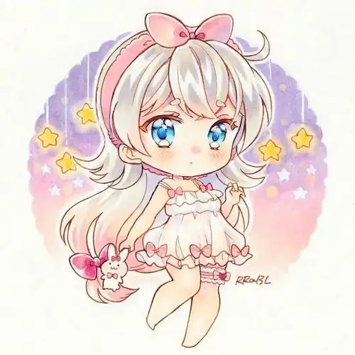 马克笔手绘 | 超萌超可爱q版马克笔动漫手绘,没有你绝对不行