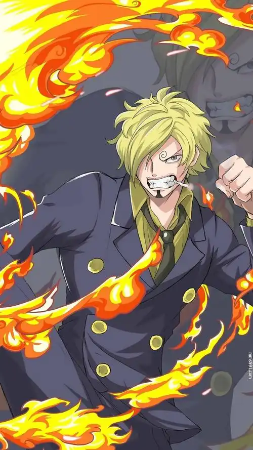 海贼王好色的厨师黑足文斯莫克·山治手机图片壁纸大全(2)