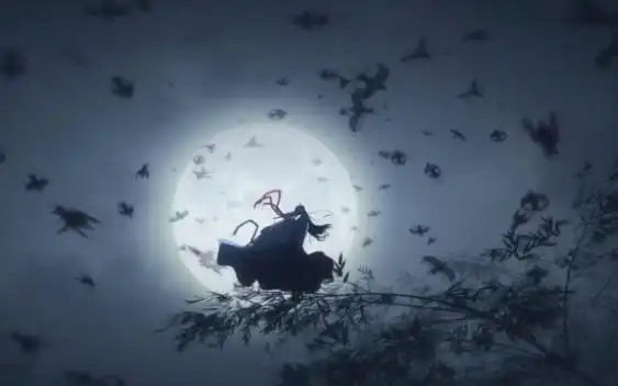 动漫魔道祖师动态壁纸夷陵老祖上线吹笛