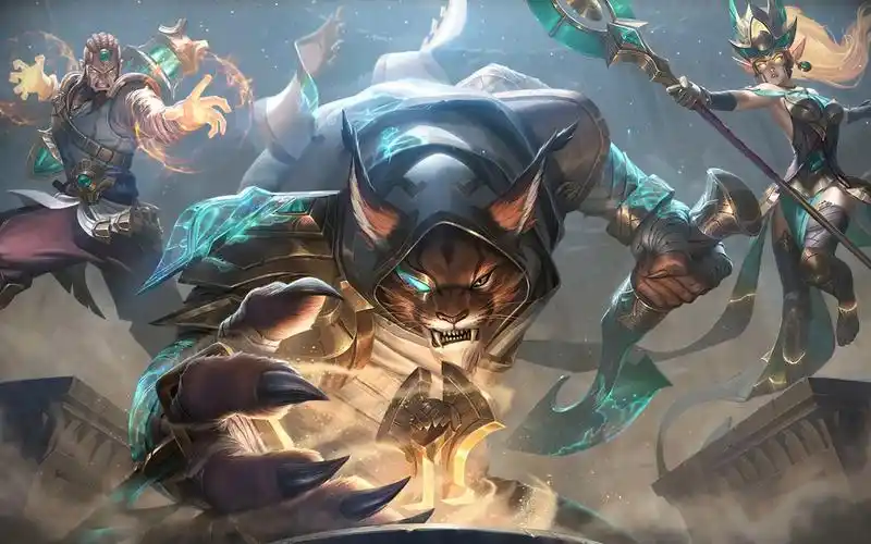 【英雄联盟动态原画/壁纸】沙之守护者-雷恩加尔