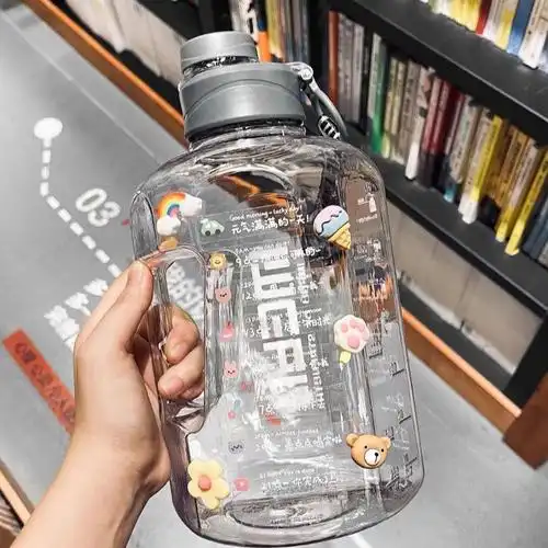 王俊凯同款水杯大容量女运动健身耐高温吨吨桶水壶超大太空杯子男