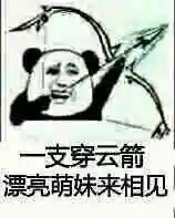 一支穿云箭,漂亮萌妹来相见