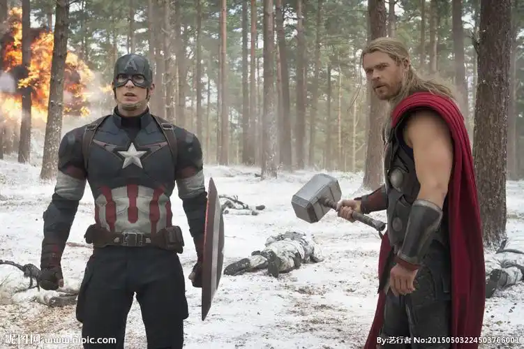 雷神 美国队长图片