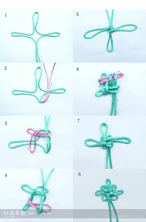 手上的佛珠的中国结散了这么弄回来