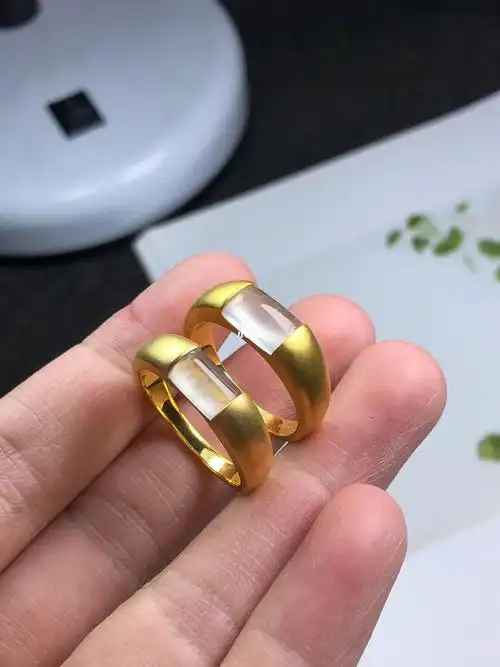 客定的两对马鞍戒指出来啦95