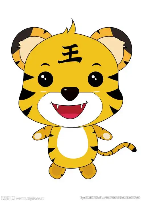 十二生肖卡通老虎