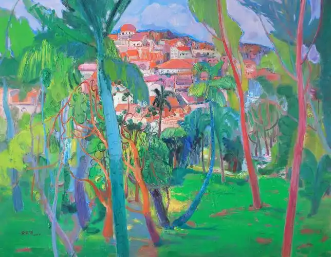 新展预告李自健美术馆馆藏作品大展元月一日隆重开展