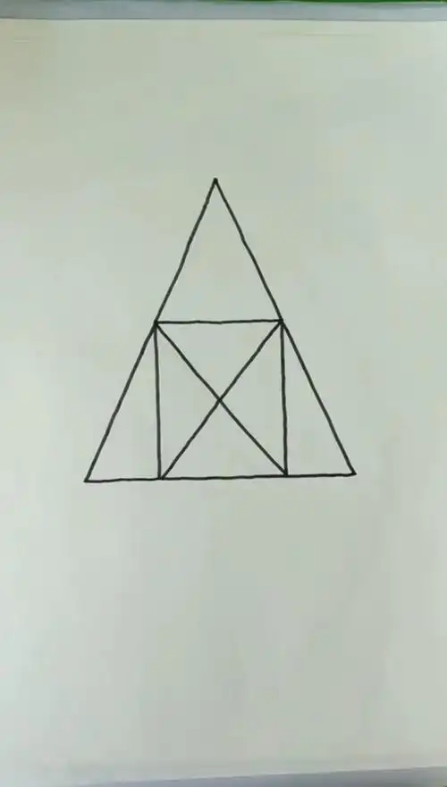 我要上热门#一笔画图形