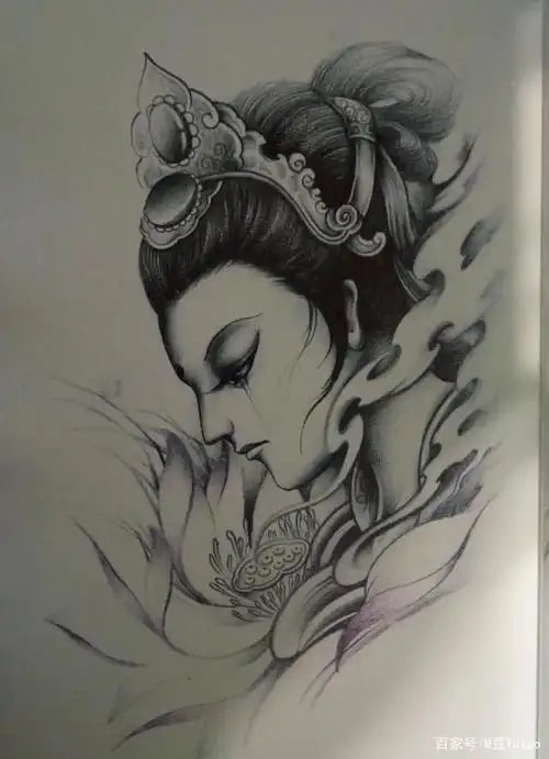 没有图不敢纹?一组小臂纹身手稿素材图片让你不犯愁