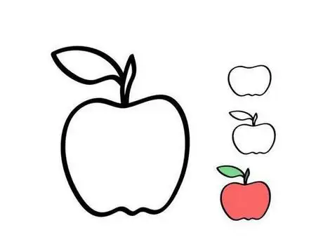 幼儿水果简笔画图片大全 中级简笔画教程-第3张