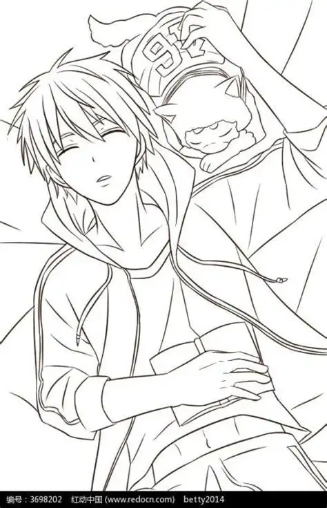 画男生动漫人物