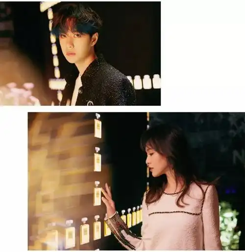 王一博(左) 唐嫣(右)