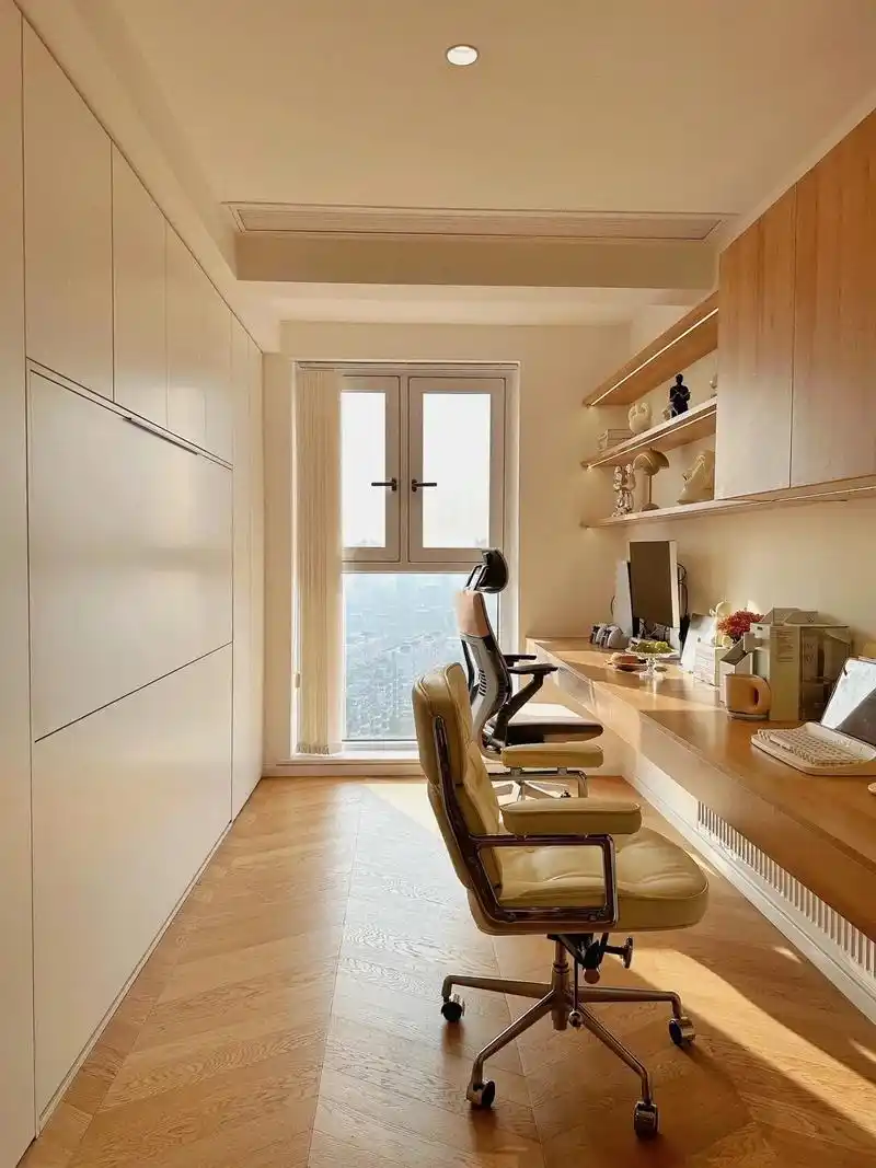 案例分享#书房#诗和远方.如果条件允许,家里一定要做一个独 - 抖音