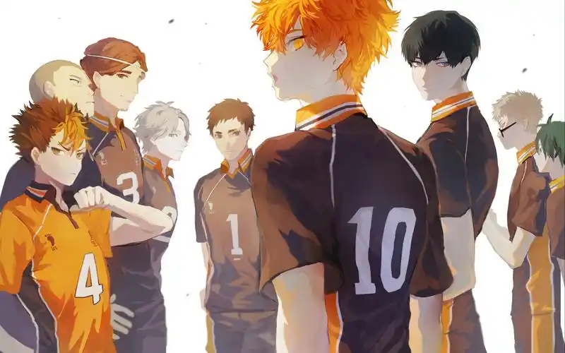 【排球少年/燃向混剪/乌野全员】在无限延伸的梦想后面,振翅高飞