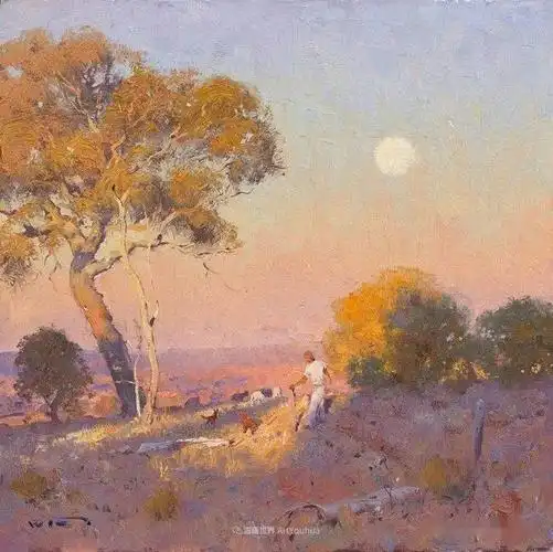 澳大利亚画家沃里克·富勒的风景油画作品欣赏