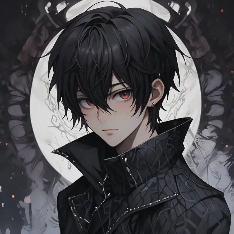 🌙黑暗动漫头像,高冷又迷人💫 这组黑暗动漫头像,真的太戳我了!