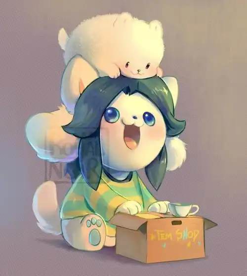 undertale传说之下精美人物图包temmie第2期