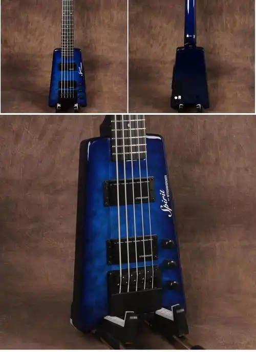 施坦博格steinberger斯坦伯格黄贯中无头便携式迷你旅行电吉他电贝司