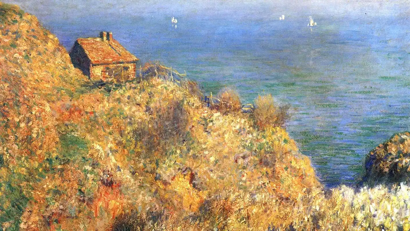 莫奈油画高清大图电脑桌面壁纸(一)高清大图预览1920x1080_设计创意