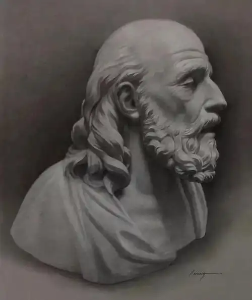 石膏头像步骤教学学会石膏头像素描进步快人一步