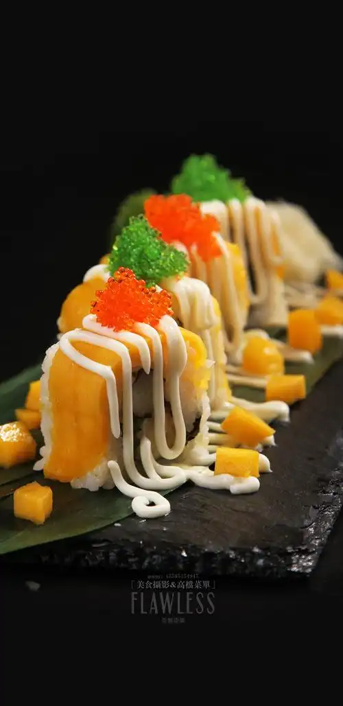 江苏第一美食摄影菜单菜谱拍照设计(寿司)-美食的垂涎欲滴需要光影来