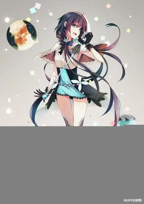 王道的可爱低双马尾少女