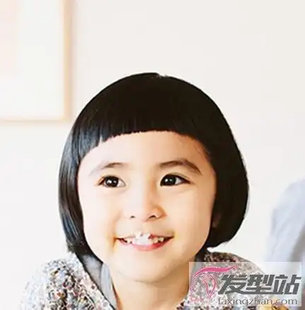 小孩短发发型 简约洋气从小就很潮