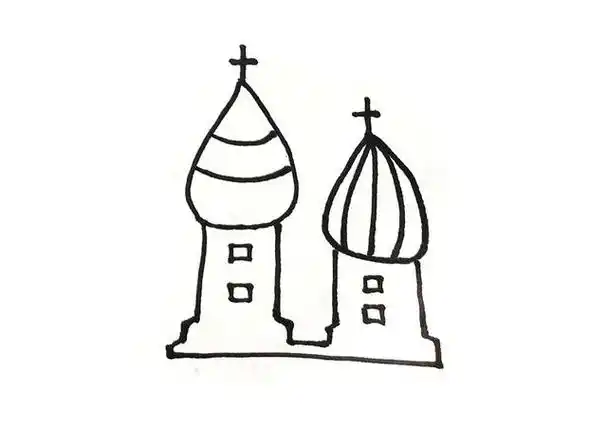 城堡简笔画(城堡简笔画三年级)-生活常识-江湖救急网