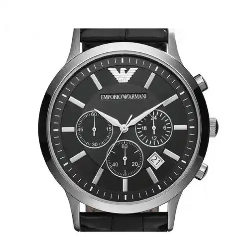 阿玛尼emporioarmani手表男表简约时尚闪耀三眼计时男士手表非机械ar