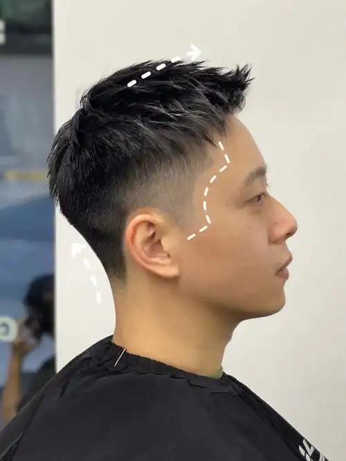 5cm男生前刺短发,谁剪谁帅!