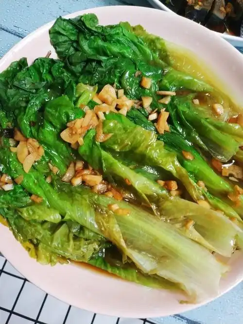 【家常菜 蚝油生菜图片】桃子的2020n_下厨房