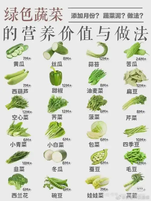【绿色蔬菜说明书】蔬菜的营养价值!马了～#春天吃什么最应景