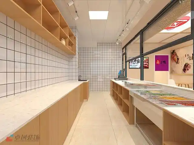 合肥卤菜装修设计案例,熟食店设计图片