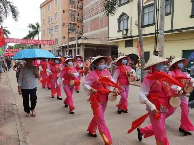 品民俗赏风情!今天,京族群众欢度哈节