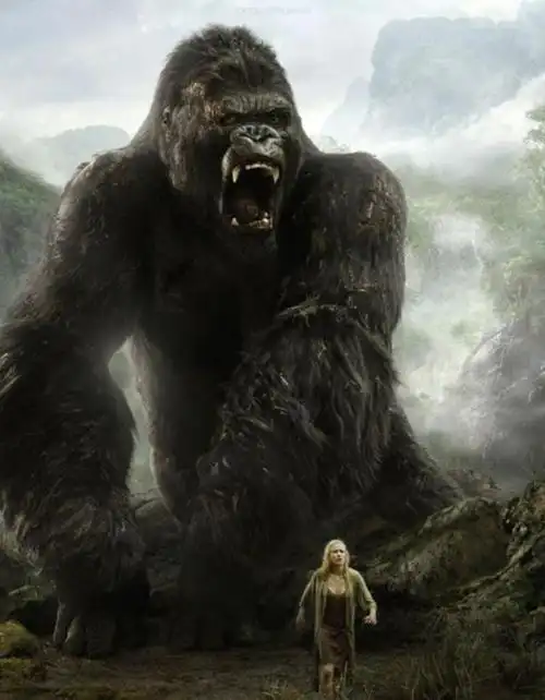 国外的一个导演很喜欢大猩猩,所以最早的《金刚》电影就此问世.