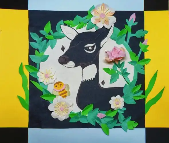 剪贴画麋鹿森林79