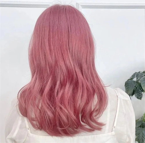 2022染发颜色参考 粉色发色元气满满