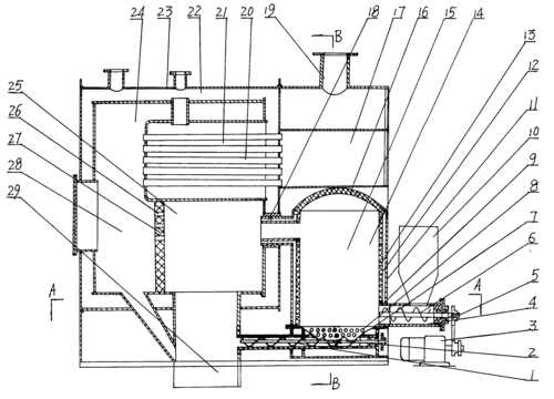cn201262420y_干背卧式秸秆锅炉失效
