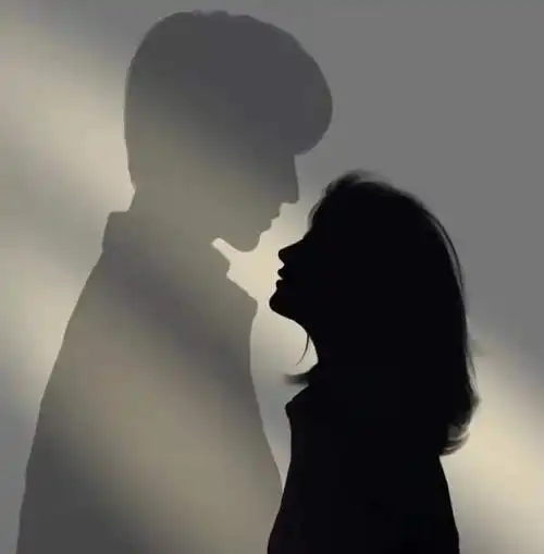 唯美情侣影子女生头像