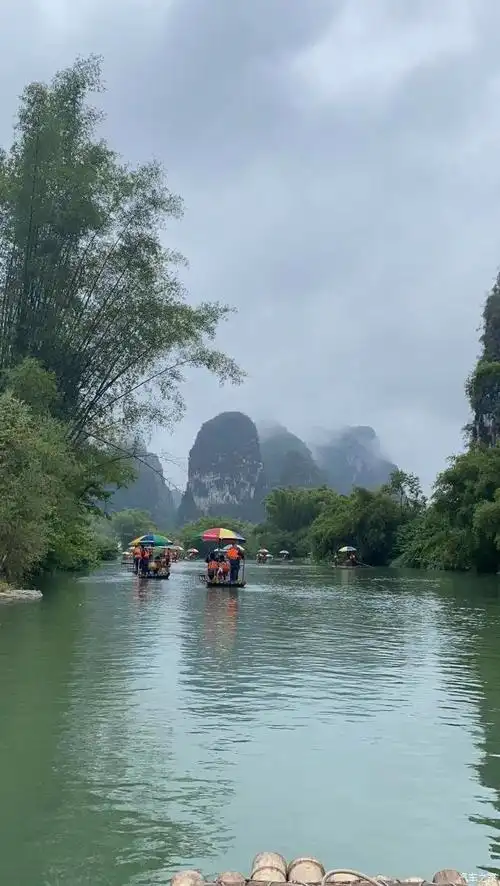 告别2021漓江风景名胜区