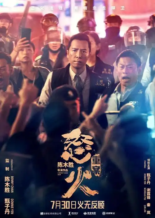 怒火重案甄子丹演活了有内涵有底气的正义邦主